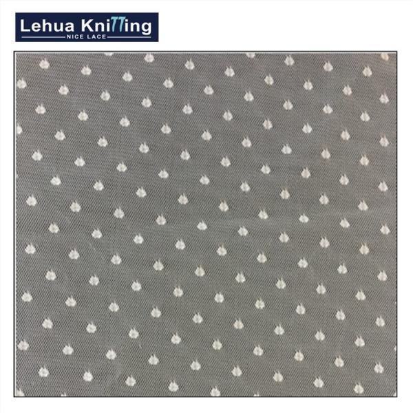 2018 high quality new arrival lace jacquard lace fabric for wedding dress