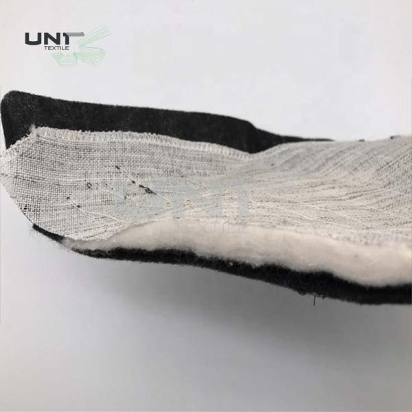 Needle Punched Nonwoven Black Shoulder Pads For Women'S Clothing Free Sample