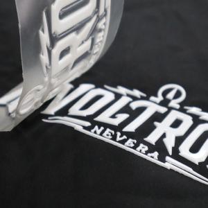 Logotipo de transferencia de calor 3D HF Tpu 3D Tpu Etiqueta de transferencia de calor Tpu Logotipo para prendas de vestir