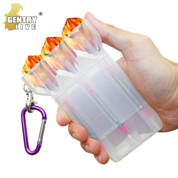 Gentry Live Darts Customizable Plastic Darts Case Darts Holder Darts Wallets