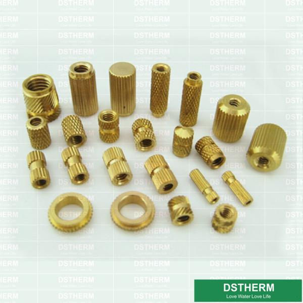 Da cor de bronze de bronze das inserções dos encaixes do PVC dos encaixes dos projetos CPVC inserções de bronze fêmeas personalizadas