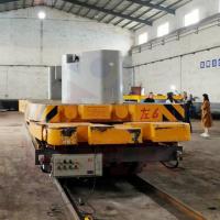 Trole posto de transferência do trilho do cilindro de cabo 50 de molde toneladas de bateria motorizada da planta