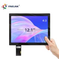 12.1 polegadas Multi-Touch Capacitive Touchscreen PCAP Estrutura de vidro de vidro