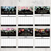 Calendriers muraux personnalisés Affichage mensuel pour une planification commerciale productive