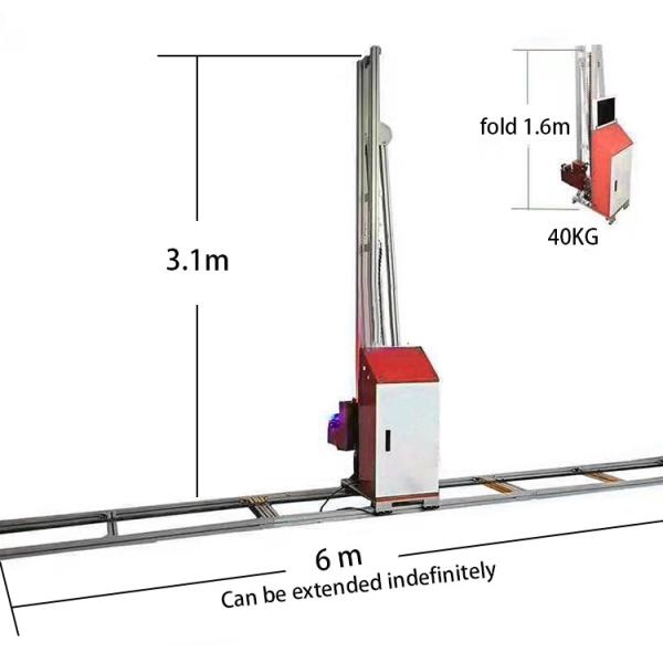 деятельность струйного принтера стены 110Volt 25m2/H 3d автоматическая беспровод