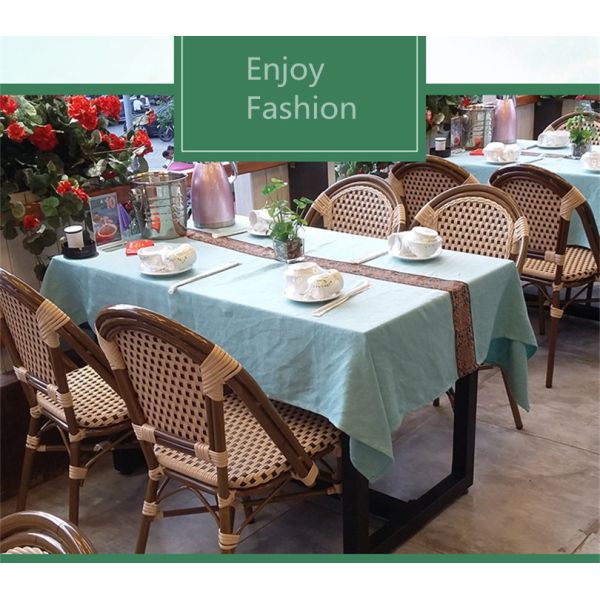 Outdoor Patio Furniture French Style Rattan Chair Paris Cafe Parisian Bistro Chairs