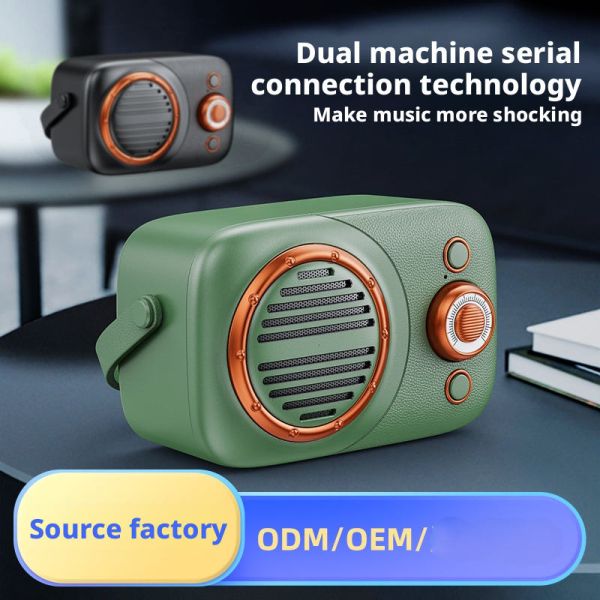 V5.3 Bluetooth Speaker, 5W Loud Sound1200mAh Battery, 3-4H Playtime10M Range Multi-Input (BT/AUX/TF/USB) Portable Wireless Speaker portable wireless speaker with bluetooth