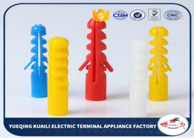 Customized Nylon Cable Ties Expand Nail Plastic Screw Hole Plugs PE Wall Plug