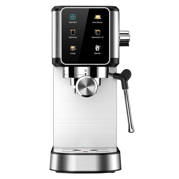 Automatic Digital Home Thermoblock Heating Expresso Coffee Maker Steam Portable Smart Italian Espresso Coffee Machine