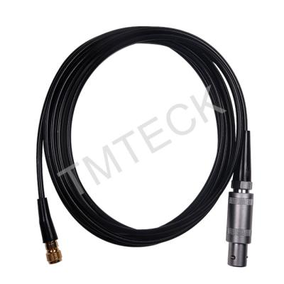EQUV. Cabo MPKM 2 Lemo 1 de Krautkramer UT ao cabo do conector do Microdot para o transdutor ultrassônico