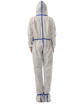 Унисекс устранимые химические Ковералльс, противобактериологический устранимый костюм Ковералл