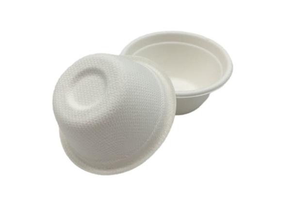 Leve embora copos do bagaço da cana-de-açúcar de 60ml 2oz