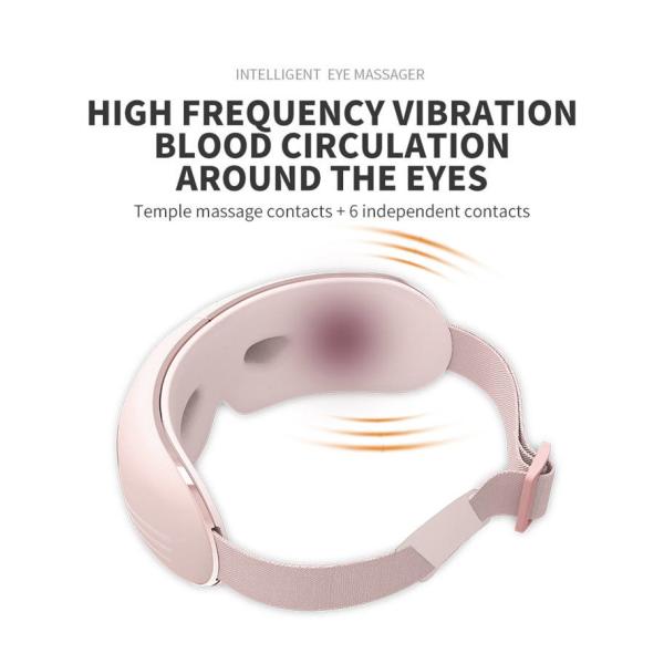 Massager глаза с машиной массажа глаза жары опционной Музык-ориентированной на заказчика для глаз усталости Сброс-сухих & лучшего сна