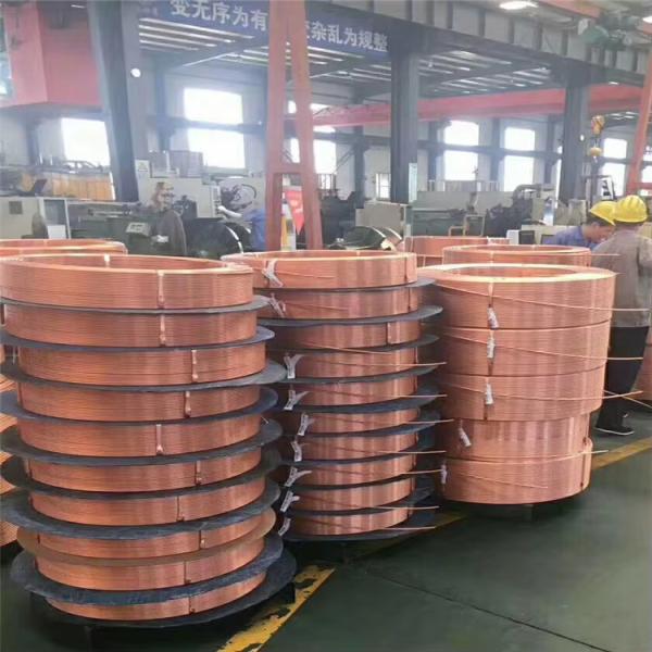 NXF GB/T 17791 ASTM B280 C12200 Cu-DHP C1220 Outside Diameter 4.76-22.22mm Wall Thickness0.50-1.15mm Copper Pancake Coil