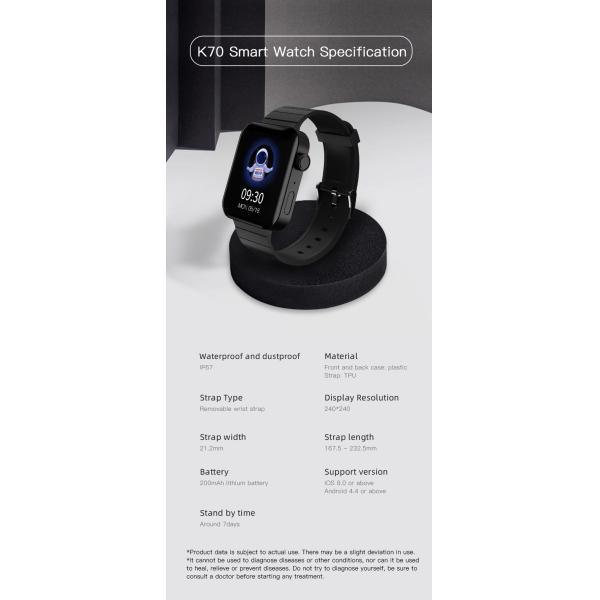 Диапазон фитнеса высококачественного экрана Ips дозора звонка HL70 BT умного водоустойчивый для андроида IPhone