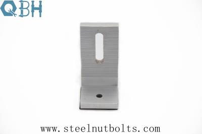 braçadeira 304 316 serrilhada solar de aço inoxidável com parafuso do gancho da flange DIN6923
