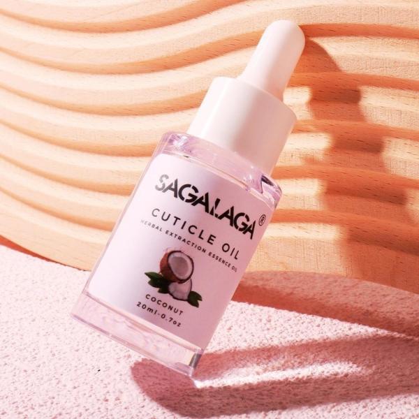 MSDS Certified Scentless Cuticle Oil with Vitamin E and Vitamin B Healthy Formulate Private Label Sagalaga Natural Nails