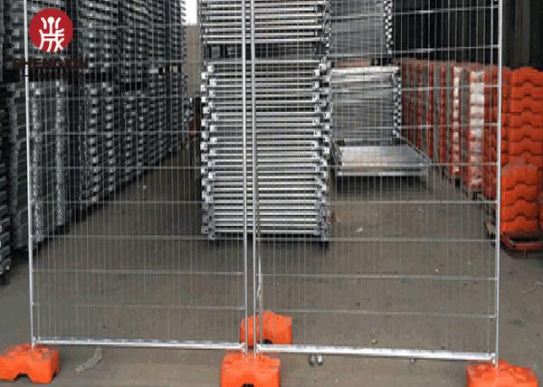 Hot Dipped Temporary Construction Fence Panels Movable For Construction
