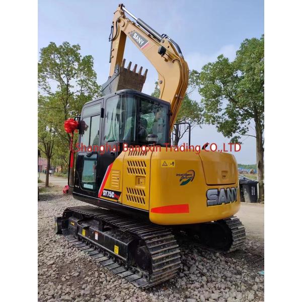 SANY SY75C Mini Excavator 7500 KG Machine Weight and Compact Design