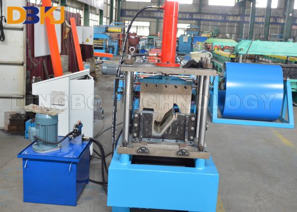 Customized Rain Water Gutter Roll Forming Machine 15m/Min