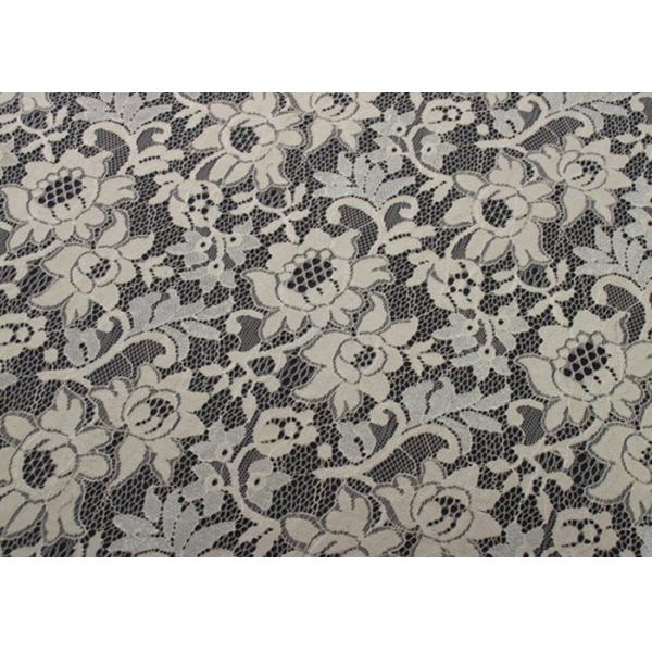 Elegant Popular Nylon Lace Fabric For Shirt , Bag , Trousers CY-DN0004