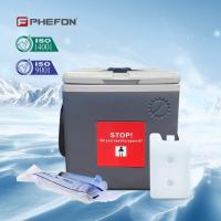 PHEFON Compact Cooler Box pour le vaccin Boîte de support pour le vaccin gris