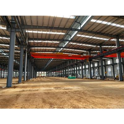 Fast Assembly Prefabricated Factory Building , Workshop Steel Structure PEB