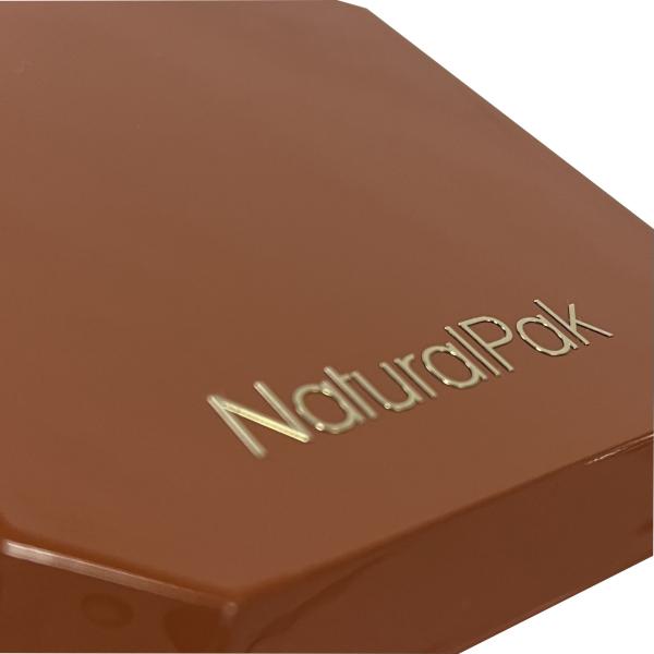 Octagon Shape Spray Painted Luxury Jewelry Case For Ring