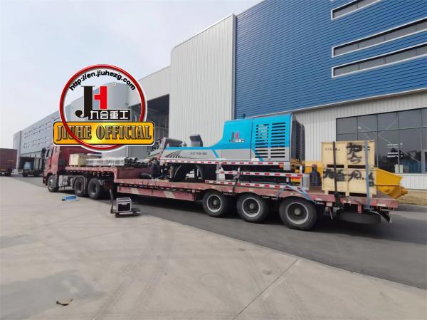 JIUHE Type LP100.22.186D Concrete Machinery Truck Mounted Concrete Line Pump