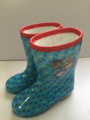 Pretty Lightweight Flexible Snowproof Girls Rain Boots Size 3