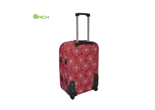Checked Medium Cabin Trolley Case long durability For Air Traveling