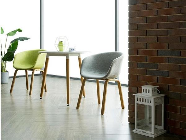 Nordic solid wood dining table and chair combination modern contracted west table household table