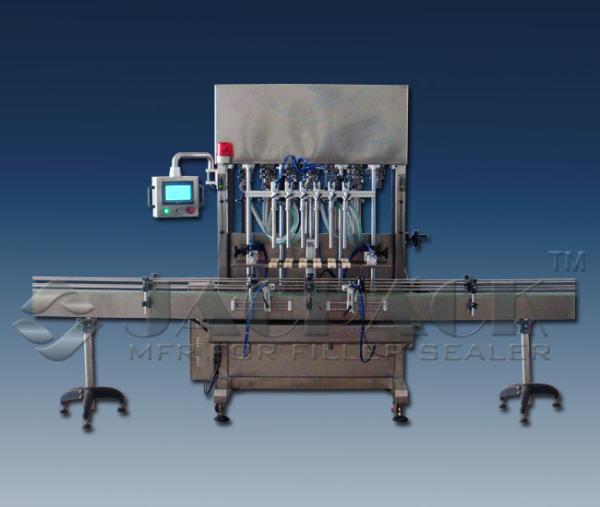 Efficiency Stainless Steel Cup Filling Sealing  1.5KW Power PLC Control System