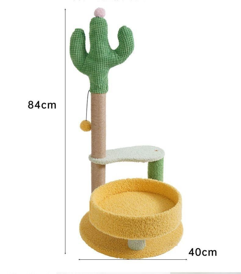 Customized Three Layer Cat Scratcher House Desk Carrier Toy Detachable Furniture Cat Tree