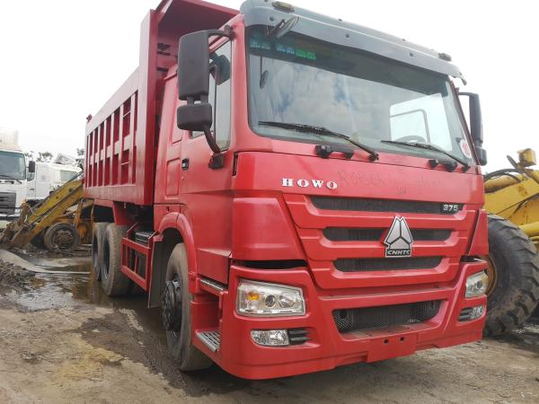 25 30 40 Ton Used Howo Dump Truck More Than 8L Engine Capacity Diesel Fuel
