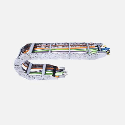 Anti Rust Steel Enclosed Drag Chain Cable Carrier For Heavy Machinery