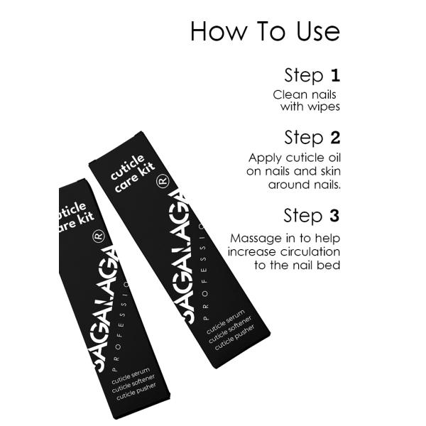 OEM Cuticle Remover Nail Cuticle Oil Pens With Pusher for DIY Nail Manicure for Nail Care Product 3 in 1 Cuticle Set Custom Logo