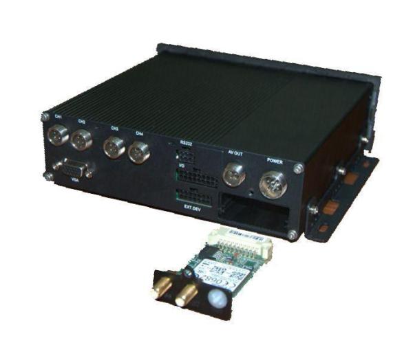 Embedded 4CH HDD Vehicle Mobile DVR