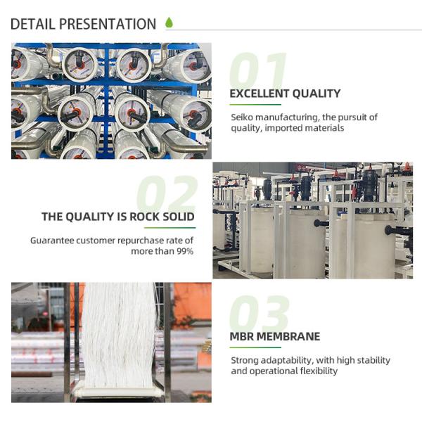 Large Integrated Sewer Septic Tank Domestic Sewage Treatment Plant Customizable