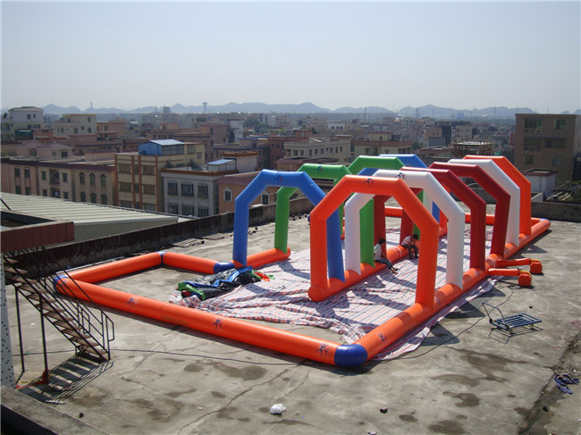 Custom Inflatable Bumper Car Track Portable Game Arena for Carnival Activities Shopping Mall Events Kids Entertainment Centers and Rental Business Use