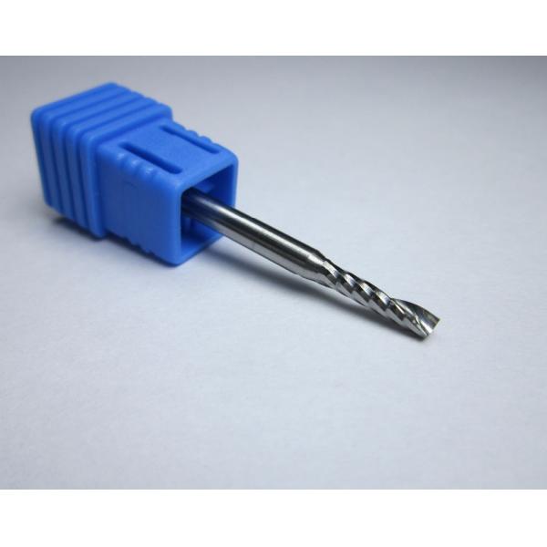 Однофлютовый карбидный конец мельницы диаметром 3,175 мм