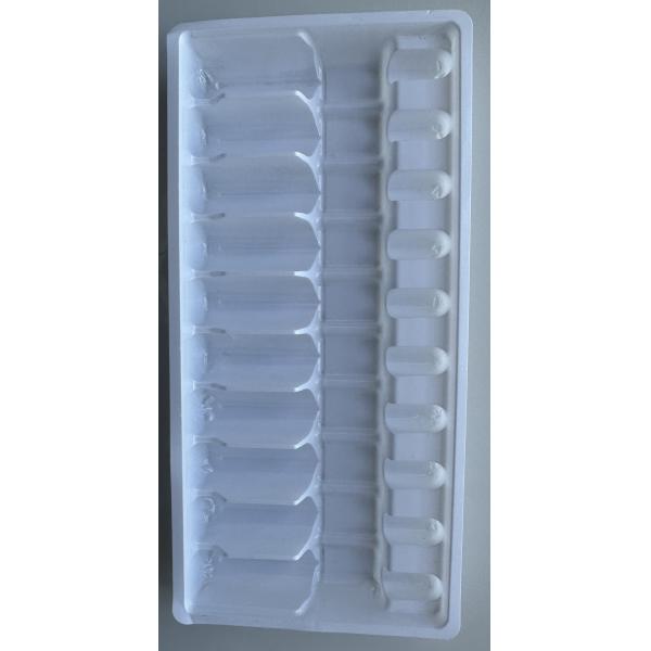 PET 1ml 2ml 5ml 10ml 10 ампулы Поднос для вакуумного формирования
