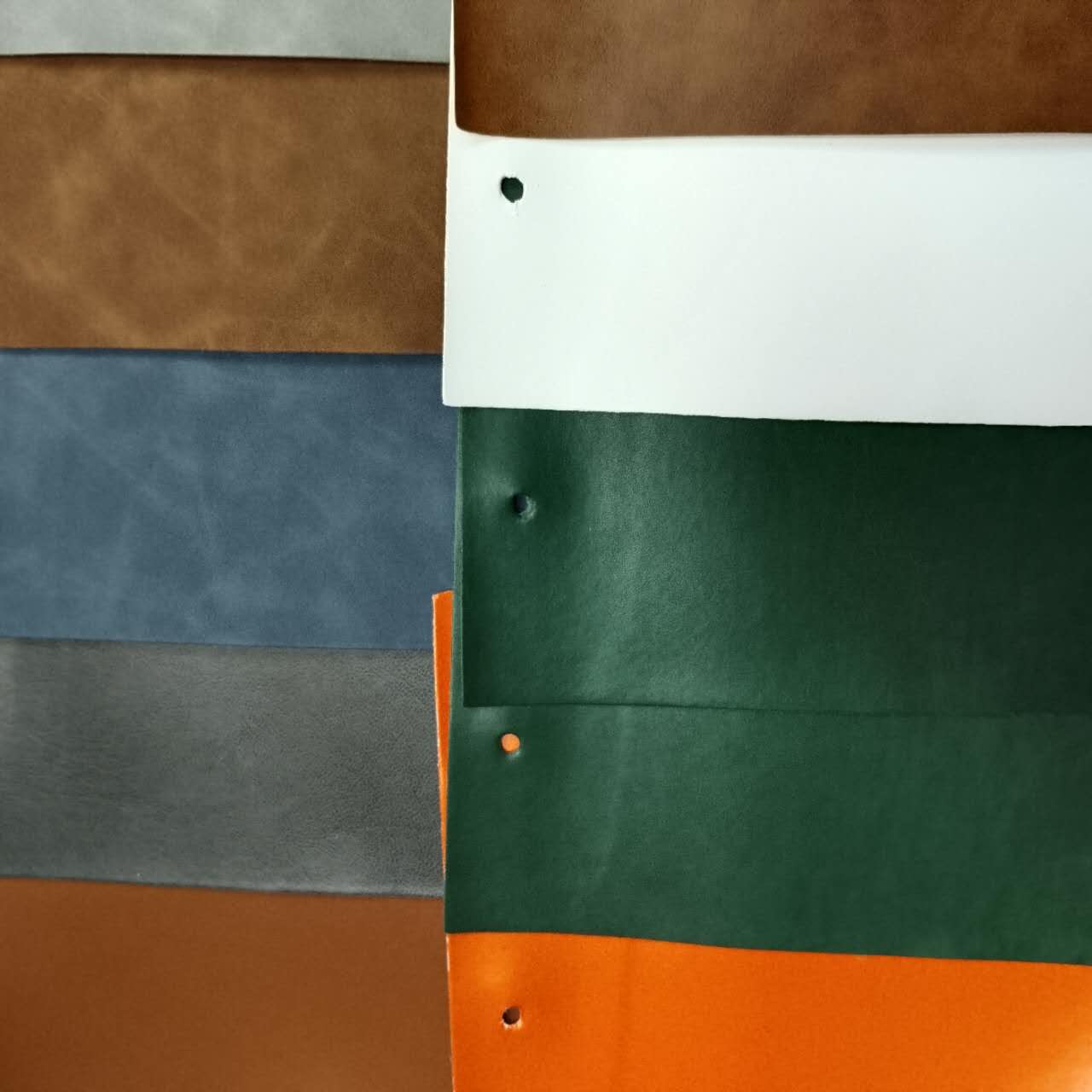 Retro Traditional Style with Competitive Prices Ready-made Products Pu Thermal Leather
