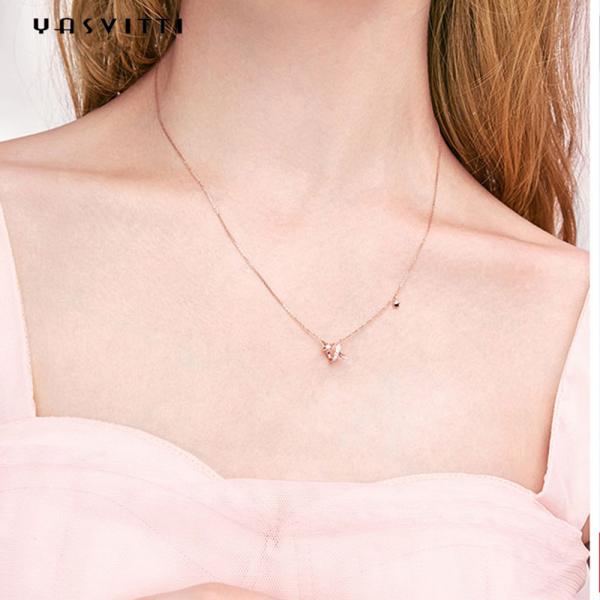 2g 17.7in Sterling Silver Jewelry Necklaces 18k Ceremony Twisted Gold Star Necklace