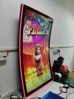 Moniteur tactile ou multitouch 49 pouces Capacitif C courbé Moniteur tactile Moniteur de jeu Style acrylique