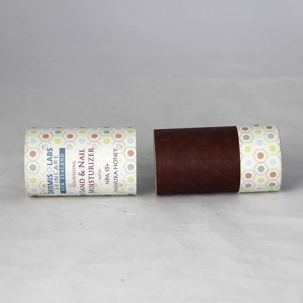 Eco-friendly Cylinderl Kraft Paper Can Packaging for Cosmetics and Skin Care Products