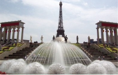 Hemisphere Crystal Water Fountain Nozzles Mushroom Jet Spray Nozzle 3