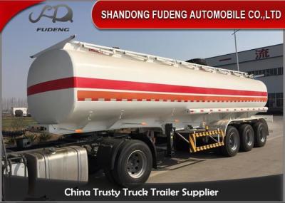 45000 L Fuel Tanker Semi Trailer Carbon Steel Transport Crude Oil Tanker Trailer