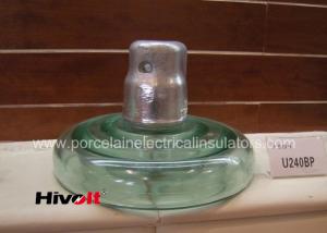 HIVOLT iluminam - o isolador do vidro temperado da cor verde para linhas de