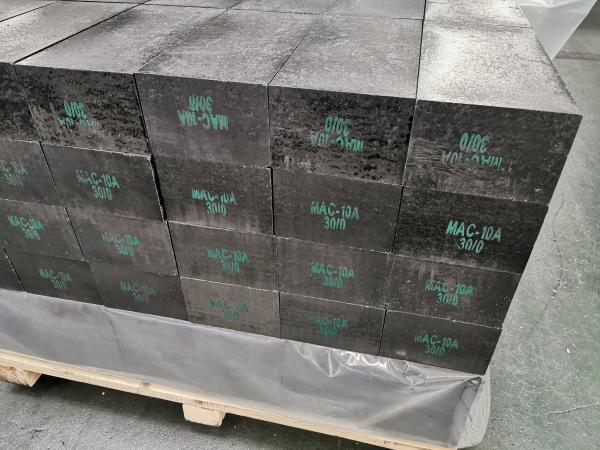 Henan Magnesite Refractory Magnesia Carbon Bricks para Ladle e fornos de arco elétrico EAF